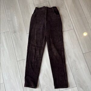 Dark Brown Corduroy Pants